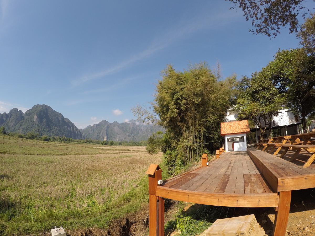 Jungle Paradise Vangvieng - Bungalows Ванг Виенг Екстериор снимка